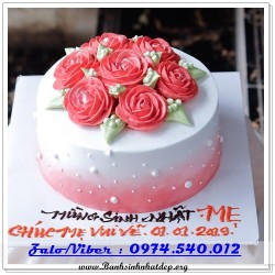 Mẫu Bánh Sinh Nhật Đẹp - A1504